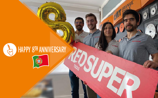Happy 8th Anniversary to our official distributor in Portugal