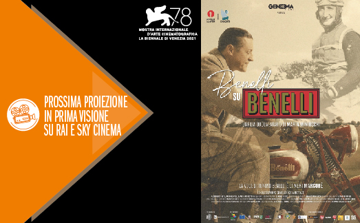 &quot;Benelli su Benelli&quot;. Great success for this must-see masterpiece at Venice Film Festival 2021. Proud to be part of it!